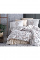 Ranforce Nevresim Takımı Çift Kişilik Liya V2 Bej - 1