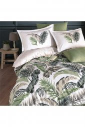 Ranforce Nevresim Takımı Çift Kişilik Hena V2 Yeşil - 3