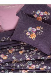 Feminen Çift Kişilik Nevresim Takımı Alessa Pembe - 2