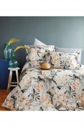 Oleander 60 Lyocell 40 Pamuk Dijital Nevresim Takımı Çift Kişilik - 1