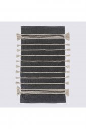 Karnella Antrasit Organik Banyo Paspası 50 X 80 Cm - 1