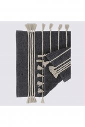 Karnella Antrasit Organik Banyo Paspası 50 X 80 Cm - 2