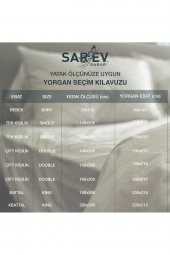 Özel Çift Kişilik Yorgan Beyaz - 3