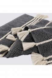 Karnella Antrasit Organik Banyo Paspası 50 X 80 Cm - 3