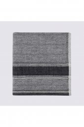 Elis Siyah-krem 3 Parça Organik Mutfak Havlu Seti 40 X 60 Cm. - 1