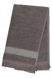 Street Koyu Gri 100 Pamuk Yüz Havlusu 50X90 Cm - 2