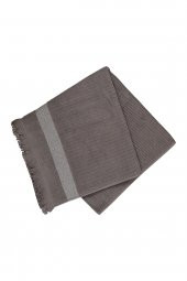 Street Koyu Gri 100 Pamuk Yüz Havlusu 50X90 Cm - 3