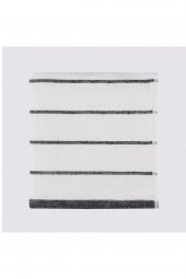 Elis Siyah-krem 3 Parça Organik Mutfak Havlu Seti 40 X 60 Cm. - 2