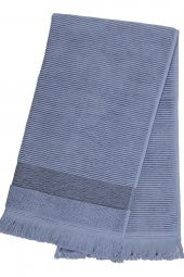 Street Mavi 100 Pamuk Banyo Havlusu 80X150 Cm - 1