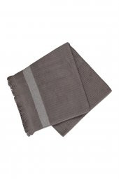 Street Koyu Gri 100 Pamuk Banyo Havlusu 80X150 Cm - 3