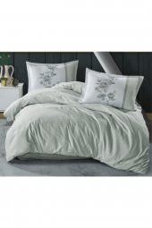 Çizgili Ranfo. Nevresim Takımı Tek Kişilik Suave / V5 - Yeşil - 1