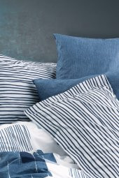 Modern Tek Kişilik Nevresim Takımı Solito Indigo - 2