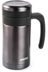 TANTITONI GRİ PASLANMAZ ÇELİK TERMOS BARDAK 450ML - 1