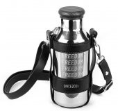 TANTITONI OKADI UZUN SÜZGEÇLİ ASKILIKLI PASLANMAZ ÇELİK TERMOS 500ML - 1