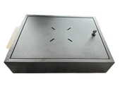 RBOX Metal Pano Siyah Kilitli Kayıt Cihazı Panosu - 3