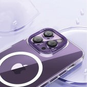 BİKAPAK MAGFIT IPHONE 15 PRO YALDIZLI MAVİ KAPAK thumbnail 3