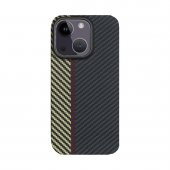 BİKAPAK MAGCARBON IPHONE 15 SİYAH KAPAK - 1