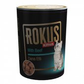 Rokus Dana Etli Yavru Kedi Konservesi 410gr - 1
