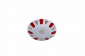 Porland Kırmızı Yaldız Çay Tabağı 11 Cm - 3