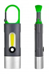 4 Modlu Şarjlı El Feneri COB LED USB Kamp Outdoor Avcılık Lambası Kancalı 400 Lümen 3W - 5