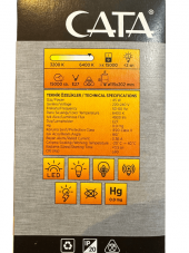 Cata CT-4242 45W 6400K (Beyaz Işık) E27 Duylu Led Torch Ampul (4 Adet) thumbnail 3