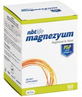 Nbt Life Magnezyum P5P Vitamin B6 60 Kapsül | Magnezyum Bisglisinat & Sitrat - 1