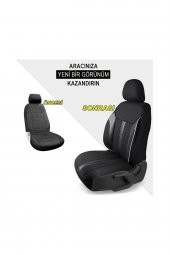 Mazda 626 Uyumlu Özel Tasarım Oto Koltuk Kılıfı Seti Classy - 4