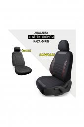 Suzuki Swift Uyumlu Özel Tasarım Oto Koltuk Kılıfı Seti Smart K - 4