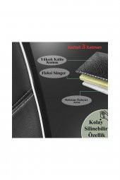 Tofaş Kartal Uyumlu Özel Tasarım Oto Koltuk Kılıfı Seti Star B - 4