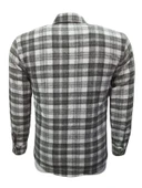 Ronex R01216 Erkek Oduncu Cepli Düğmeli Çizgili Gömlek - 6