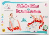 Birlik Oyuncak Babycim Aktivite Halısı & Ilk Adım Arabası - Pembe HE0634 - 6