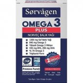 Sorvagen Omega 3 Plus 1200 Mg Norveç Balık Yağı 60 Kapsül - 1
