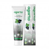 Agarta Hindistan Cevizi Özlü Aktif Karbon Diş Macunu 100 Ml 3 Adet - 1
