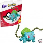 Mattel Pokemon Mega Construx: Pokemon Build & Show - Bulbasaur GKY95 GVK83, Oyuncak Yapı Seti - 1