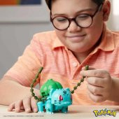 Mattel Pokemon Mega Construx: Pokemon Build & Show - Bulbasaur GKY95 GVK83, Oyuncak Yapı Seti - 3