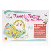 Babycim Dinozor Piyanolu Oyun Halısı HE0643,Bebek Aktivite Oyuncak - 6