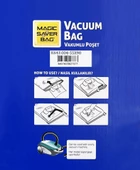 Magic Saver Bag Vakumlu Hurç Torba Naylon Poşet thumbnail 5