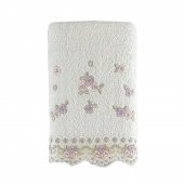 Arliva Home Meltem Bukle Nakışlı Havlu 30x50 - 4