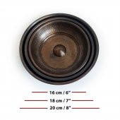 Shark Anatolia Bakır Hamam Tası Oksit - 4