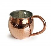 Shark Anatolia Luna Petekli Bakır Kupa Bardak Mug - 1