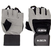 Delta Bilek Bandajlı Gri Ağırlık Body Fitness Eldiveni - 1