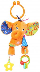 Biba Toys Aktiviteli Fil Puset Oyuncağı-Titreşimli - 1