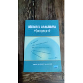 Bilimsel Araştırma Yöntemleri İsmet Daşdemir - 1