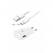 General Mobile GM 5 Plus Uyumlu Type C Hızlı Şarj Aleti Seti Kafa Kablo - 1