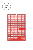 Tanex Tw-2096 Lazer Etiket 43X8.5 Mm 100 Lü - 2