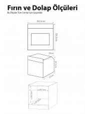 ALVEUS MFA 615 BEYAZ (TURBO+SOĞUTMA) FAN ANKASTRE FIRIN - 5