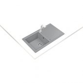 TEKA STONE 50 B-TG METALİK GRİ GRANİT MUTFAK EVYESİ - 2