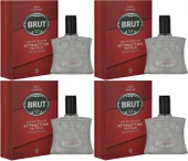 Brut Parfüm Erkek/Men 100ML Attraction Totale Edt (Kırmızı) (4 Lü Set) - 1