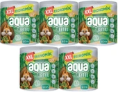 Aqua Kağıt Havlu 3 Katlı Jumbo Paket XXL Bambu (5 Li Set) 250 Metre (5PK*50MT) - 1