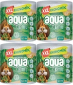 Aqua Kağıt Havlu 3 Katlı Jumbo Paket XXL Bambu (4 Lü Set) 200 Metre (4PK*50MT) - 2